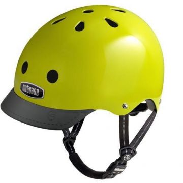 Casca protectie multisport Nutcase Street Electric Olive, marimea L, Verde