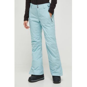 Columbia pantaloni Shafer Canyon Insulated culoarea turcoaz