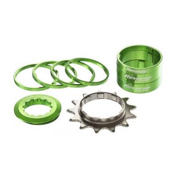 Kit pinion Reverse Components single speed 13T (Verde)