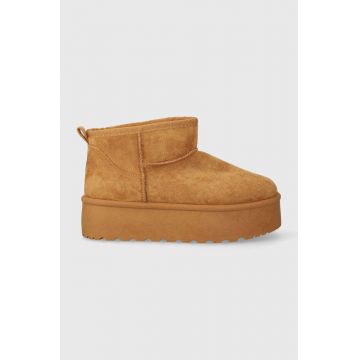 Answear Lab cizme de iarna culoarea maro