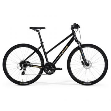 Bicicleta de oras/trekking barbati M-BIKE CRS-15D marime 44cm, 2021, Negru