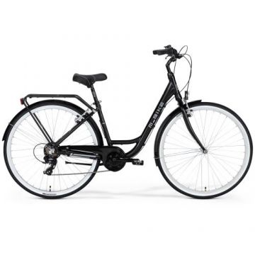 Bicicleta de oras/trekking M-BIKE CITYLINE 728 marime 43cm, 2021, Negru