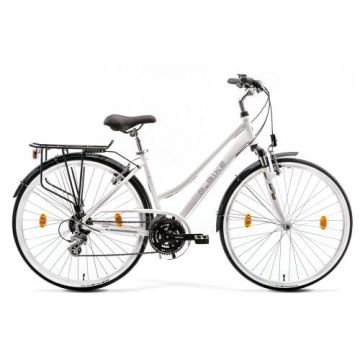 Bicicleta de trekking femei M-BIKE T_BIKE 9.2 Lady marime 40cm, 2021, Alb