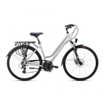 Bicicleta de trekking/oras Romet Gazela 2 Ver.B marime L Gri 2023