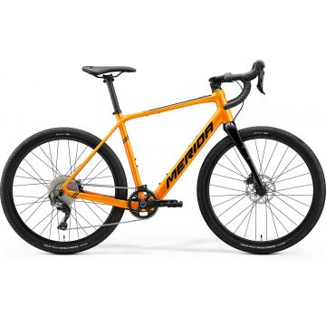 Bicicleta Electrica de Sosea Merida eSilex+ 600 Portocaliu/Negru 2023