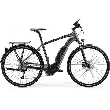 Bicicleta Electrica de Trekking/City Merida eSpresso 300 SE EQ 504Wh Argintiu/Negru 2023