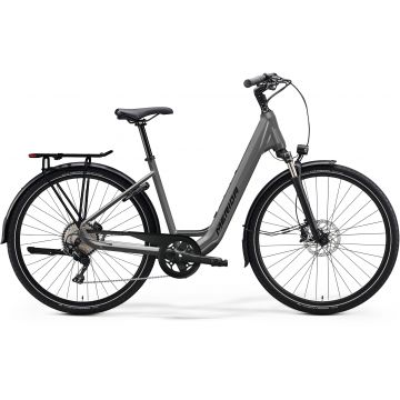 Bicicleta Electrica de Trekking/City Merida eSpresso Urban 100 EQ Gri/Negru 2023