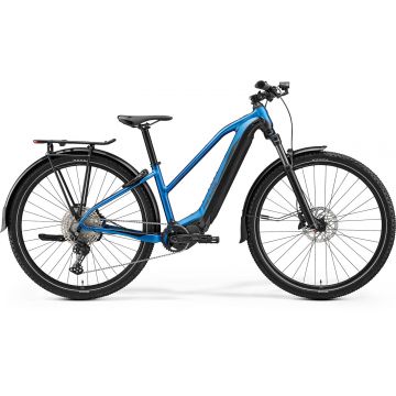 Bicicleta Electrica MTB Merida eBig Tour 675 EQ Albastru/Negru 2023
