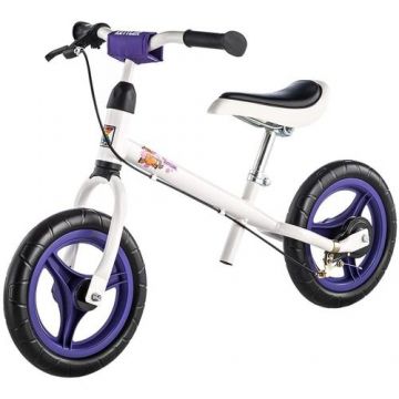 Bicicleta fara pedale Speedy Kettler, 12,5inch, Pablo, Alb-mov