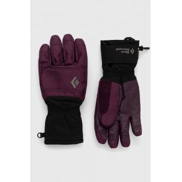 Black Diamond mănuși de schi Mission culoarea violet