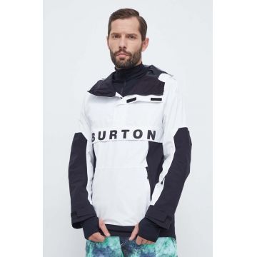 Burton geaca Frostner culoarea alb