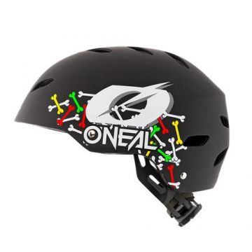 Casca Ciclism Copii O'Neal Dirt Lid Skulls - 47-48 cm, S, Negru