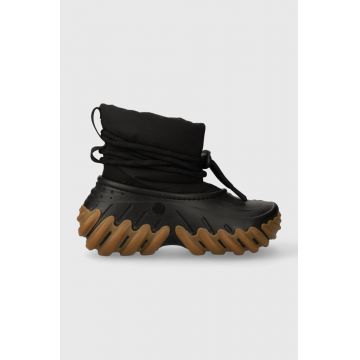 Crocs cizme de iarna Echo Boot culoarea negru, 208716