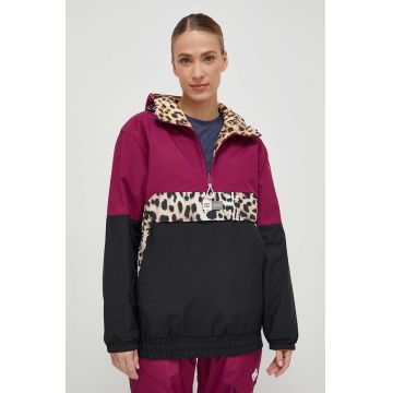 DC geaca cu doua fete Nexus culoarea bordo