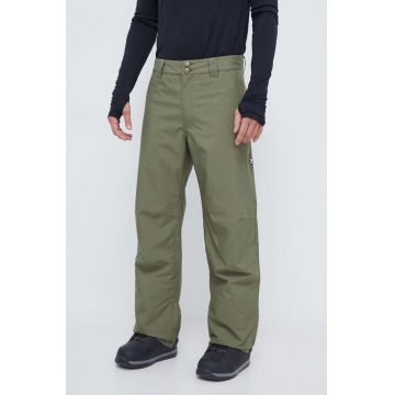 DC pantaloni Snow Chino culoarea verde