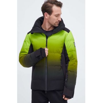 EA7 Emporio Armani geacă de schi din puf culoarea verde