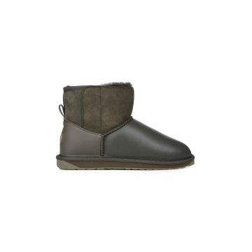 Emu Australia cizme de iarna Alison culoarea verde, W12926.OLID