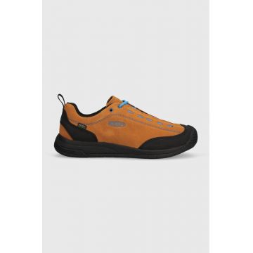 Keen pantofi Nxis Evo Mid WP barbati, culoarea maro