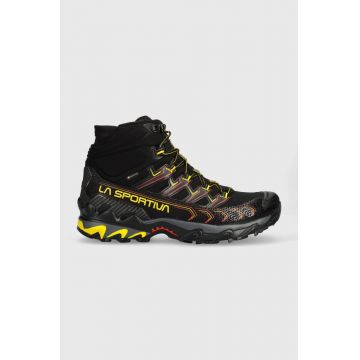 LA Sportiva pantofi Ultra Raptor II Mid GTX barbati, culoarea negru