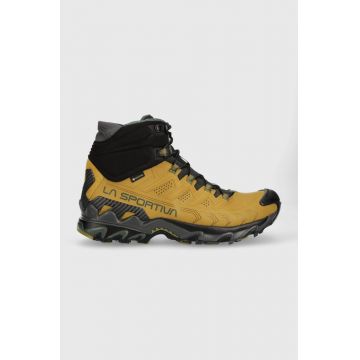 LA Sportiva pantofi Ultra Raptor II Mid Leather GTX barbati, culoarea maro