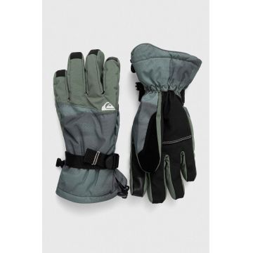 Quiksilver mănuși Mission culoarea verde
