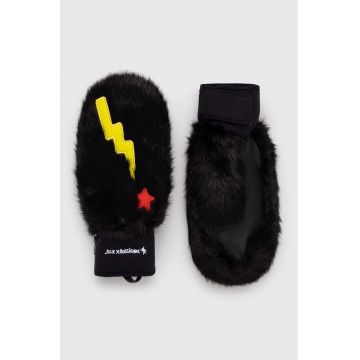 Rossignol mănuși de schi Lunar x JCC culoarea negru