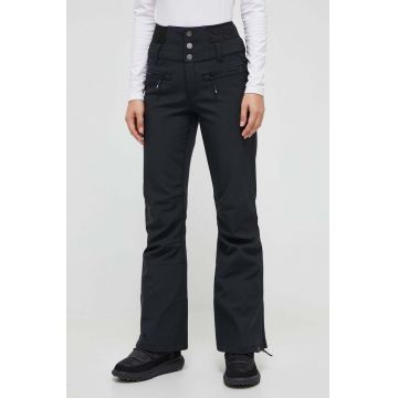 Roxy pantaloni de schi Rising High culoarea negru