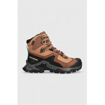 Salomon pantofi Quest Element GTX femei, culoarea maro