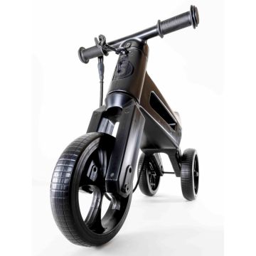 Bicicleta fara pedale 2 in 1 Funny Wheels Rider SuperSport All-Black Limited
