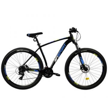 Bicicleta Mtb Afisport M3 - 29 inch, M (Negru)