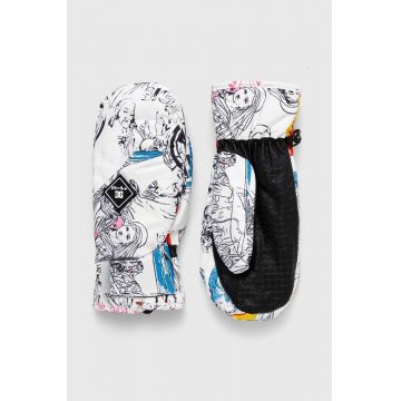 DC mănuși Franchise x Andy Warhol culoarea alb