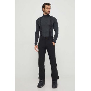 Descente pantaloni de schi Rider culoarea negru