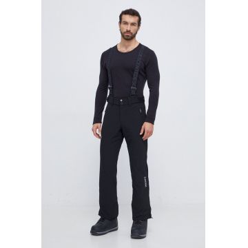 Descente pantaloni de schi Swiss culoarea negru