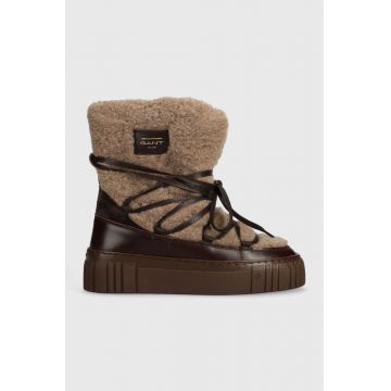 Gant cizme de iarna Snowmont culoarea maro, 27541370.G240