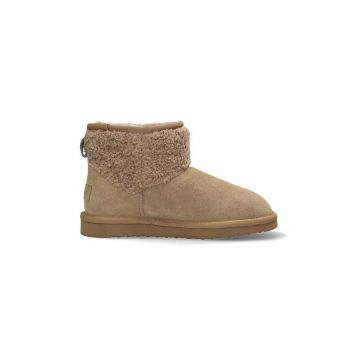 Mexx cizme de iarna Bobby Snow culoarea bej, MXCH020701W