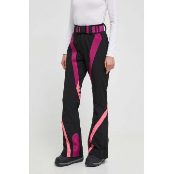 P.E Nation pantaloni Chamonix culoarea negru