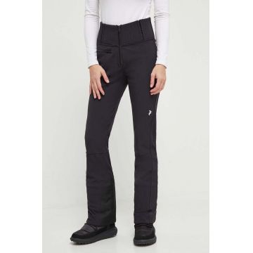 Peak Performance pantaloni de schi High Stretch culoarea negru