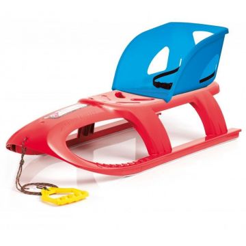 Prosperplast - Sanie Bullet Seat rosie cu albastru