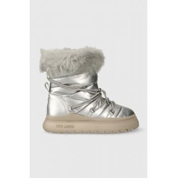 Steve Madden cizme de iarna Ice-Storm culoarea argintiu, SM11002846