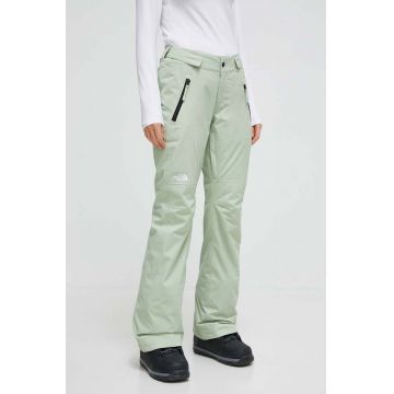 The North Face pantaloni Aboutaday culoarea verde