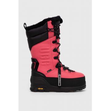 UGG cizme de iarna Shasta Boot Tall culoarea roz, 1151850