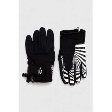 Volcom mănuși de schi culoarea negru
