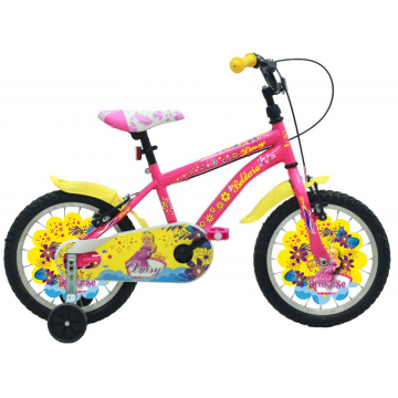 Bicicleta copii Belderia Daisy, culoare roz, roata 16