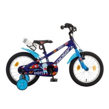 Bicicleta Copii Polar Rocket, Roti 18inch, Frane V-Brake (Albastru)