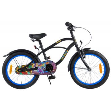 Bicicleta pentru copii Batman - Baieti - 18 inch - Negru culoare Negru