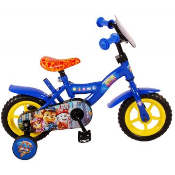 Bicicleta pentru copii Paw Patrol, 10 inch, culoare albastru, fara frana