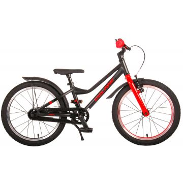 Bicicleta Volare Blaster pentru copii - Baieti - 18 inch - Negru Rosu - Colectia Prime culoare Rosu/Negru