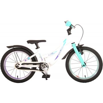 Bicicleta Volare Glamour pentru copii - Fete - 16 inch - Verde mentol - Prime Collection culoare Verde