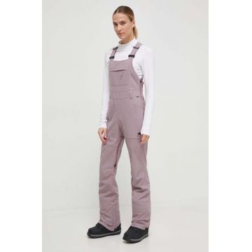 Burton pantaloni Avalon culoarea violet