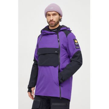 Colourwear geaca Foil culoarea violet